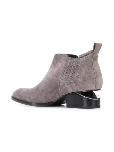 Shop Alexander Wang Kori Ankle Boots - Grey