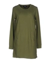 Stussy Short Dresses In Military Green