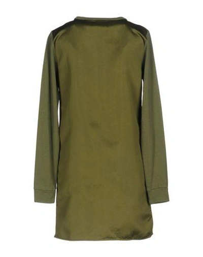 Shop Stussy Short Dresses In Military Green