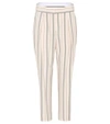 SEE BY CHLOÉ STRIPED TROUSERS,P00262694