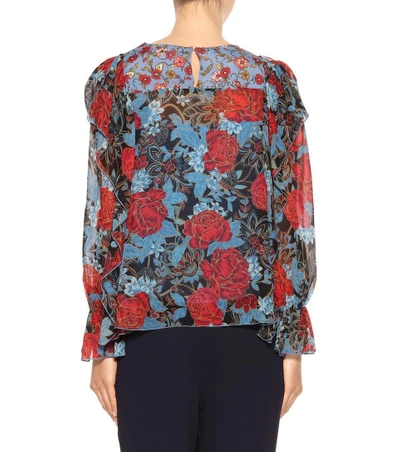 Shop See By Chloé Silk Chiffon Printed Blouse In Multicoloured