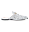 GUCCI PRINCETOWN GLITTER SLIPPERS