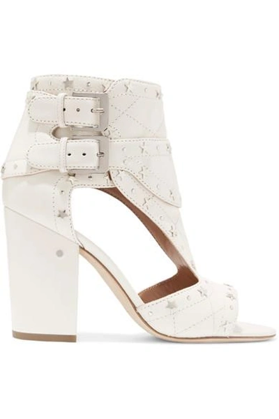 Shop Laurence Dacade Rush Studded Quilted Leather Sandals