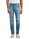 7 FOR ALL MANKIND Paxtyn Skinny Distressed Jeans
