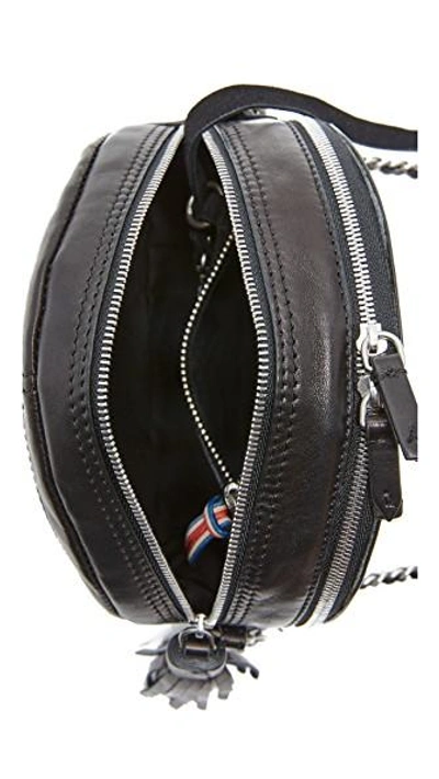 Shop Jérôme Dreyfuss Remi Circle Bag In Black