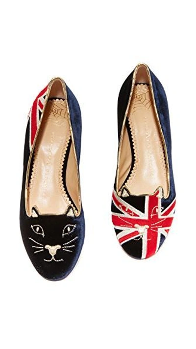 Great Britain 猫咪平底鞋