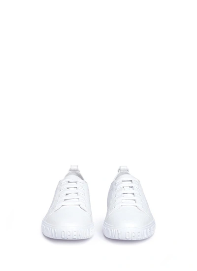 Shop Opening Ceremony 'mina Logo' Leather Sneakers