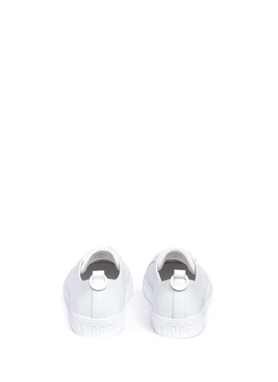 Shop Opening Ceremony 'mina Logo' Leather Sneakers