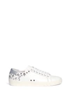 Ash Women's Dazed Star Studded Leather Lace Up Sneakers