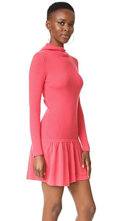 Shop Boutique Moschino Long Sleeve Dress In Pink