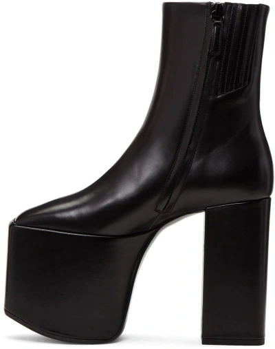 Shop Balenciaga Black Platform Boots