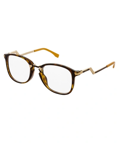 Fendi Women&#39;s 38 Optical Frames' In Havana