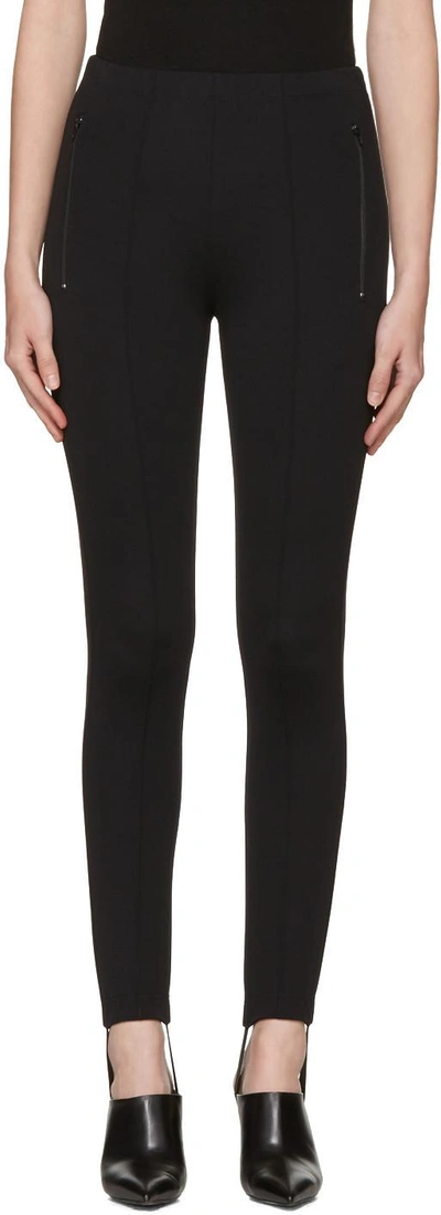 Balenciaga Black Logo Jogger Trousers | ModeSens