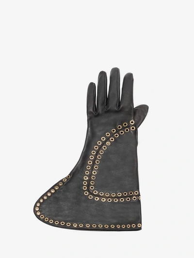 Alexander Mcqueen Leather Gloves