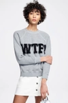 REBECCA MINKOFF WTF Classic Crew Sweatshirt