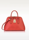 FURLA RUBY MILANO MEDIUM LEATHER HANDLE BAG