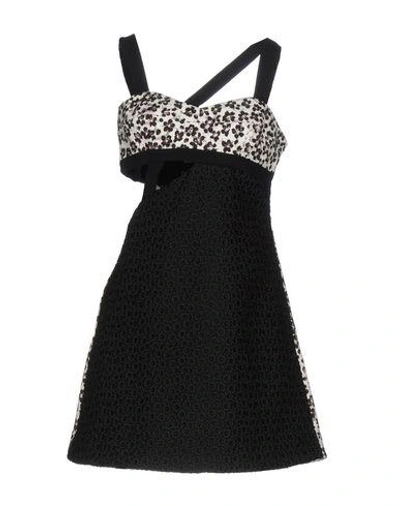 Emanuel Ungaro Kurzes Kleid In Black