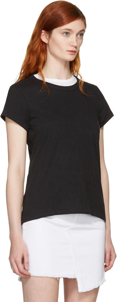 Shop Rag & Bone Black 'the Tee' T-shirt