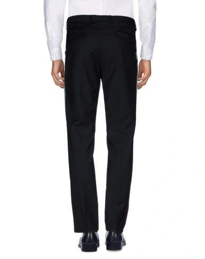 Shop Valentino Casual Pants In Dark Blue