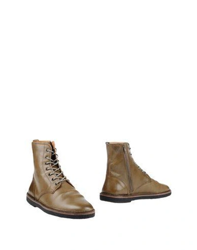 Shop Golden Goose Boots In Military Green