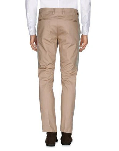 Shop Valentino Casual Pants In Camel