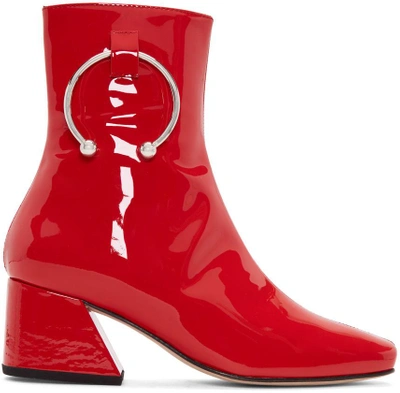 Shop Dorateymur Red Patent Nizip Boots
