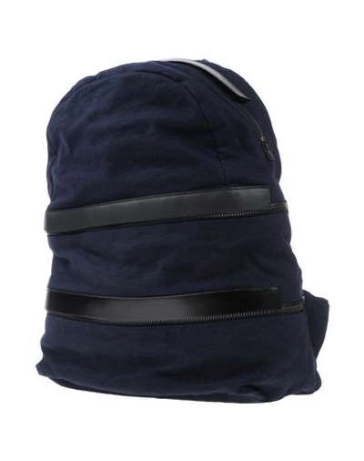 Marni Backpack & Fanny Pack In Dark Blue