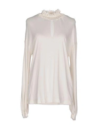Pinko T-shirts In Ivory