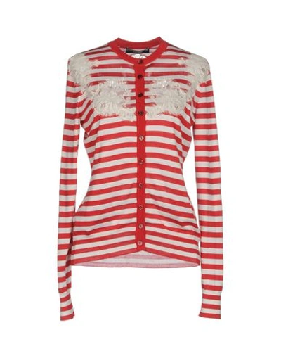 Dolce & Gabbana Cardigans In Red