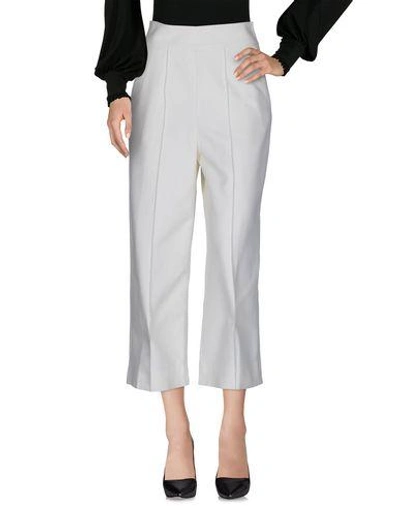 Valentino Casual Trousers In Ivory