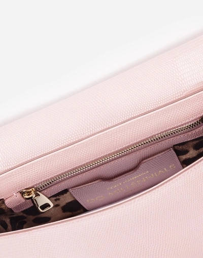 Shop Dolce & Gabbana Dg Millennials Bag In Leather In Pink