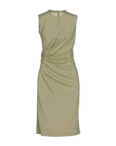 Shop Givenchy Woman Short Dress Light Green Size 6 Viscose
