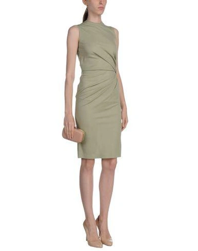 Shop Givenchy Woman Short Dress Light Green Size 6 Viscose
