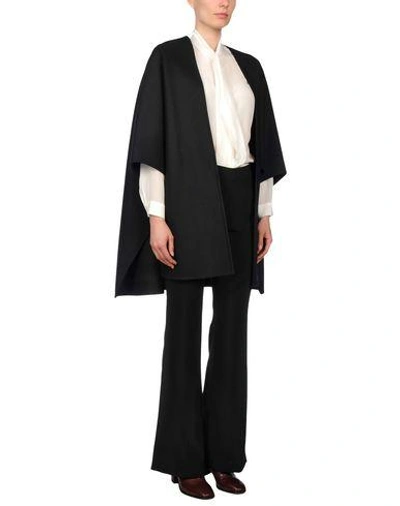 Shop Valentino Cape In Black