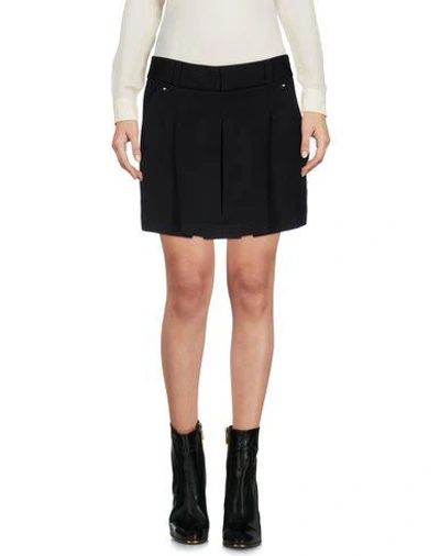 Shop Alexander Wang Mini Skirts In Black