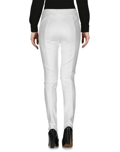 Shop Prada Woman Pants White Size 6 Polyamide, Polyester, Elastane