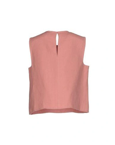 Shop Valentino Tops In Pink