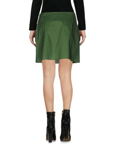 Shop Marni Mini Skirt In Green