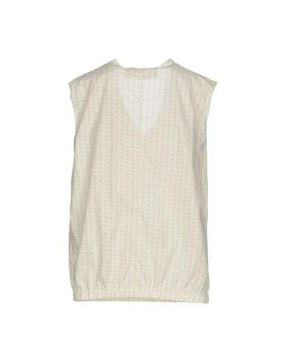 Shop Marni Tops In Ivory