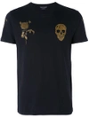 ALEXANDER MCQUEEN skull print T-shirt,463984QJZ6112115691