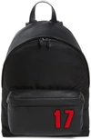 GIVENCHY 17 PATCH MIX MEDIA BACKPACK - BLACK,BJ05763080