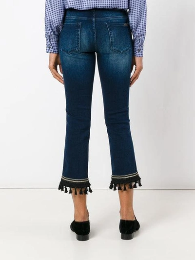 Shop 7 For All Mankind Bootcut Cropped Jeans - Blue