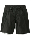 Adidas Originals Colorblocked Tech-taffeta Running Shorts