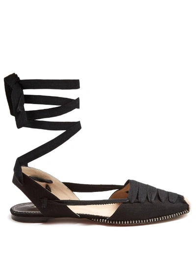 Altuzarra Wraparound Canvas Espadrilles In Additional Details Will Be Added When The Item Arrives In Stock