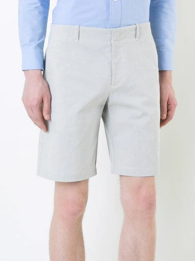 Shop Kent & Curwen Chino Shorts In Grey