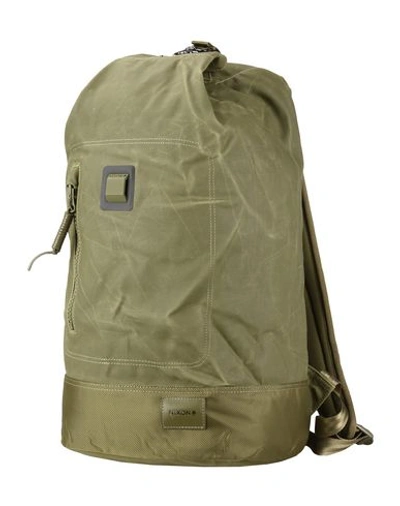 Nixon Backpack & Fanny Pack In Military Green