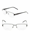 GUCCI 78MM Rectangular Optical Glasses