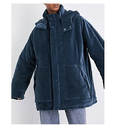 Shop Yeezy Season 4 Oversized Cotton-blend Puffer Jacket In Bat