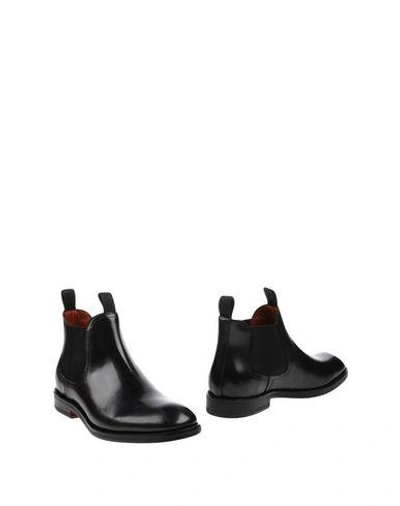 Acne Studios Ankle Boots In Black