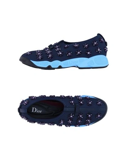 Dior Sneakers In Slate Blue